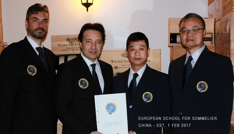 European School for Sommelier China - Arcangelo Tomasello